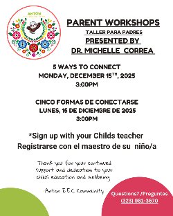Parent Workshops